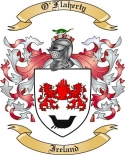O'Flaherty Family Crest from Ireland