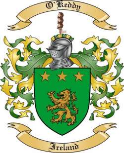O'Keddy Family Crest from Ireland