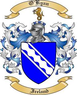 O'Kyan Family Crest from Ireland