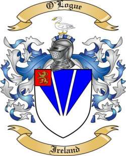 O'Logue Family Crest from Ireland