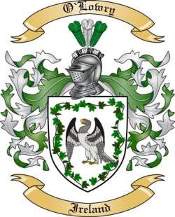 O'Lowry Family Crest from Ireland