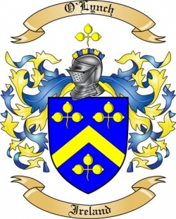 O'Lynch Family Crest from Ireland