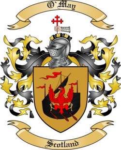O'May Family Crest from Scotland