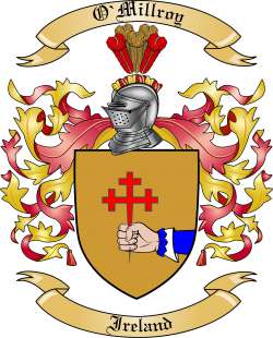 O'Millroy Family Crest from Ireland