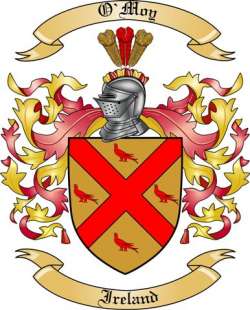 O'Moy Family Crest from Ireland