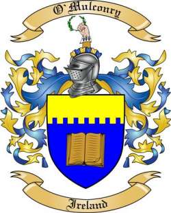 O'Mulconry Family Crest from Ireland