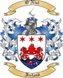O'Niel Family Crest from Ireland