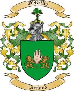 O'Reilly Family Crest from Ireland