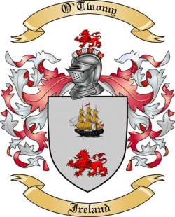 O'Twomy Family Crest from Ireland