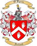 O Byrne Family Crest from Ireland