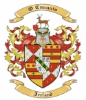 O Cuanain Family Crest from Ireland