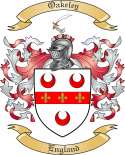 Oakeley Family Crest from England