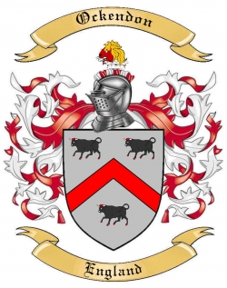 Ockendon Family Crest from England