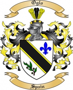 Oglo Family Crest from Spain