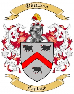 Okendon Family Crest from England
