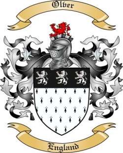Olver Family Crest from England