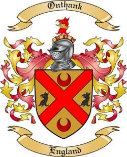 Onthank Family Crest from England
