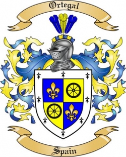 Ortegal Family Crest from Spain