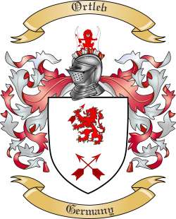 Ortleb Family Crest from Germany
