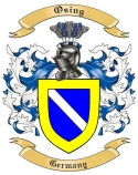 Osing Family Crest from Germany