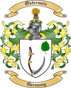Ostermeir Family Crest from Germany