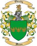 Ownby Family Crest from Wales