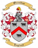 Oxenden Family Crest from England
