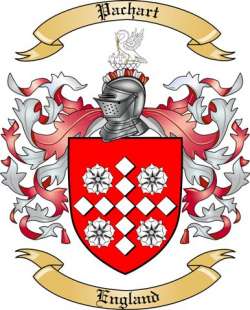 Pachart Family Crest from England