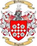 Packman Family Crest from England