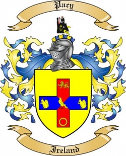 Pacy Family Crest from Ireland