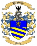 Paglietta Family Crest from Italy