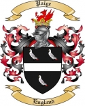 Paige Family Crest from England
