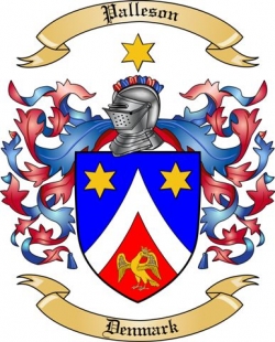 Palleson Family Crest from Denmark