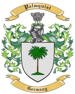 Palmquist Family Crest from Germany