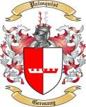 Palmquist Family Crest from Germany2