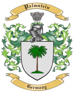 Palmstein Family Crest from Germany