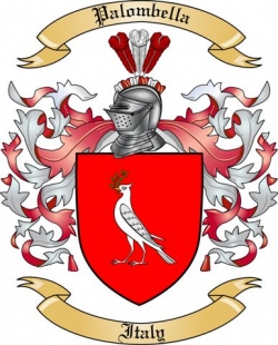 Palombella Family Crest from Italy