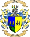 Pap Family Crest from Germany