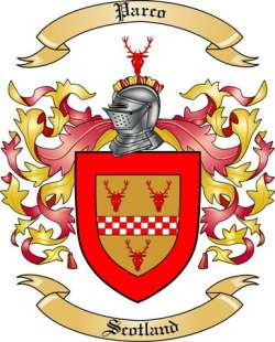 Parco Family Crest from Scotland
