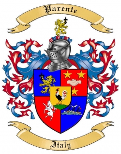 Parente Family Crest from Italy
