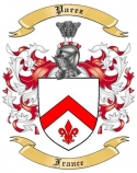 Parez Family Crest from France