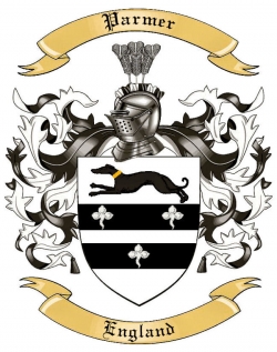 Parmer Family Crest from England