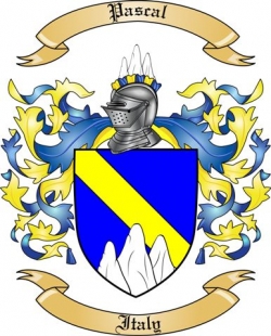 Pascal Family Crest from Italy