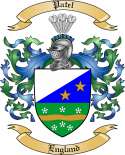 Patel Family Crest from England