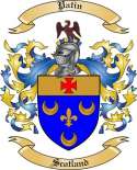 Patin Family Crest from Scotland