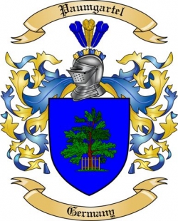 Paumgartel Family Crest from Germany