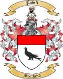 Pawll Family Crest from Scotland