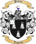 Pawter Family Crest from England