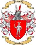 Pearson Family Crest from Sweden