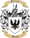 Pederson Family Crest from Sweden